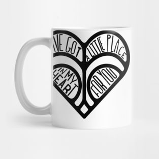 ponies in the surf, ventricle lyric Mug